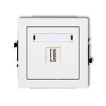 Ładowarka USB pojedyncza 5V 1A DECO Ładowarka USB pojedyncza 5V 1A DECO