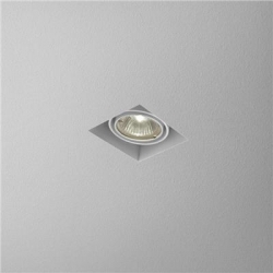 AQForm SQUARES 50x1 trimless 230V Phase-Control wpuszczany biały