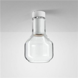 AQForm MODERN GLASS Barrel TP GU10 Phase-Control natynkowy biały