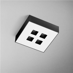 AQForm DARK POINTS 22 LED M940 44° natynkowy czarny