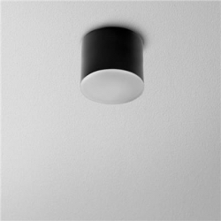 AQForm ONLY round mini 10 LED 230V M930 Phase-Control natynkowy czarny