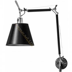 Lampa PAOLA fI230*360+250mm 1xE27 CZARNA