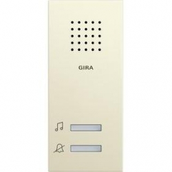 Gira Gong natynkowy System 55 kremowy
