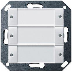 Gira Przyc. wyw. potr. Unifon System 55 przezroczysty biały