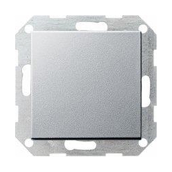 Gira Łącznik przyciskowy krzyżowy System 55 kolor aluminiowy