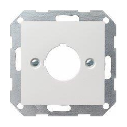 Gira Osłona+płytka mont. urządzenie z 22 ,5mm System 55 biały