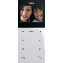 Gira Unifon wideo AP System 55 biały 