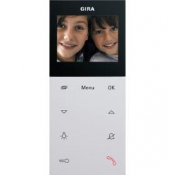 Gira Unifon wideo AP System 55 biały mat owy