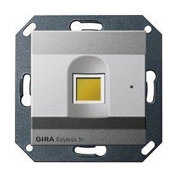 Gira Gira Keyless In czytnik linii pap. System 55 kolor aluminiowy