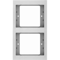 HAGER POLO Berker K.5 Ramka podwójna pionowa aluminum