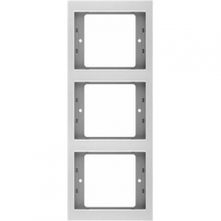HAGER POLO Berker K.5 Ramka pionowa trzykrotna aluminium