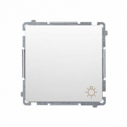 KONTAKT-SIMON Basic Przycisk światło 16 AX biały BMS1A.01/11