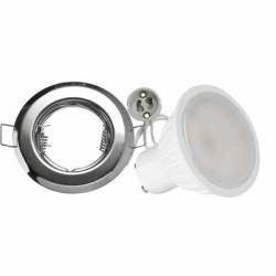 Zestaw gu10 mio 4W ciep + Alfa ch +gu10