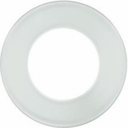 HAGER POLO Berker 1930 Glasserie Ramka pojedyncza szklana jasna 1091