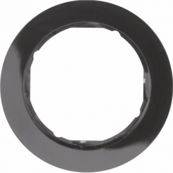 HAGER POLO Berker Serie R.classic Ramka pojedyncza czarna 10112045