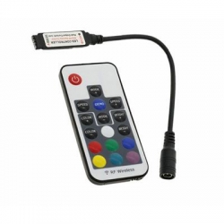 mini rgb rf black 17 key LED-RGB-Controller-Black--303002
