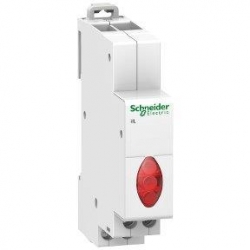 SCHNEIDER ELECTRIC Lampka modułowa 3-fazowa czerwona 230-400V AC iIL A9E18327