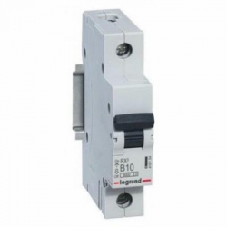 LEGRAND Wyłącznik nadprądowy 1P B 10A 6kA AC S301 RX3 419134