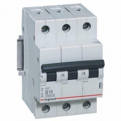 LEGRAND Wyłącznik nadprądowy 3P B 16A 6kA AC RX3 419169