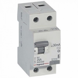 LEGRAND Wyłącznik róznicowoprądowy 2P 25A 0,03A typ AC RX3 402024