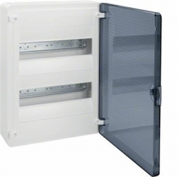HAGER POLO Rozdzielnica modułowa 2x12 natynkowa IP40 Golf (drzwi transparentne) VS212TD