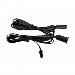 Włącznik wpuszczany dotykowy ON/OFF 12V 30W fi12 kabel z mini switch 23 cm ściemniacz czarny