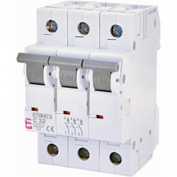 ETI-POLAM Wyłącznik nadprądowy 3P C 32A 6kA AC ETIMAT 6 002145519
