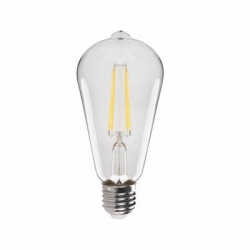 Kanlux żarówka led  XLED E27 ST64C 7W-NW neutralna biała, 4000K, 806lm, filament, dekoracyjny kształt