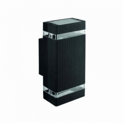 Oprawa elewacyjna OE-3C czarna 2xgu10 ELEV-K-B
