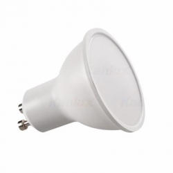 Kanlux żarówka led TOMIv2 GU10 4,9W NW neutralna biała, 4000K, 400lm mleczna szybka
