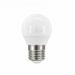 Kanlux żarówka led IQ-LED G45 E27 4,2W CW zimna biała, 6500K, 470lm, kulka mleczna