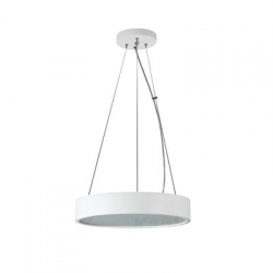 Kanlux lampa wiszaca JASMIN C 370-W/M biały mat, 2xE27, śr.37,5cm