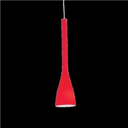 IDEALLUX Lampa wisząca FLUT SP1 SMALL ROSSO Mała czerwona
