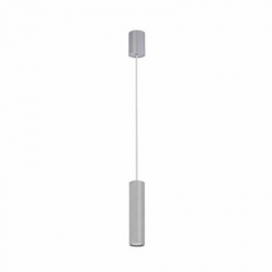 Nowodvorski lampa wisząca EYE M GU10 x 1 Stal lakierowana Srebrny ~220-230 V MAX: 10W only LED
