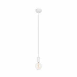 Nowodvorski lampa wisząca SILICONE E27 x 1 Silikon Stal lakierowana Biały ~220-230 V MAX: 1x60W