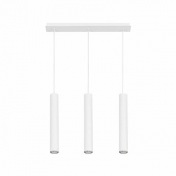 Nowodvorski lampa wisząca EYE GU10 x 3 Stal lakierowana Biały ~220-230 V MAX: 3x10W only LED