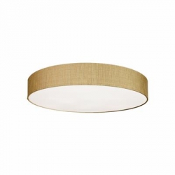 Nowodvorski plafon TURDA E27 x 7 Tkanina Tworzywo sztuczne Złoty ~220-230 V MAX: 7x25W only LED