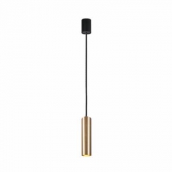 Nowodvorski lampa wisząca EYE M GU10 x 1 Lity mosiądz Stal lakierowana Mosiądz ~220-230 V MAX: 1x10W only LED