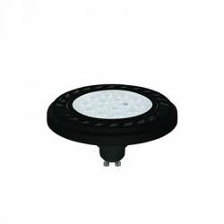 Nowodvorski Żarówka led REFLECTOR LENS LED, GU10, ES111, 9W LED Tworzywo sztuczne Czarny ~220-230 V MAX: 9W