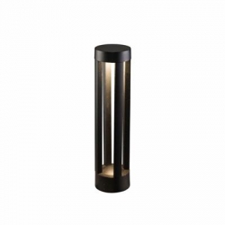Nowodvorski słupek ogrodowy TEPIC LED LED x 1 Aluminium lakierowane Czarny ~220-230 V MAX: 9W