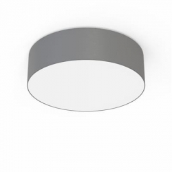 Nowodvorski plafon CAMERON E27 x 4 Tkanina Tworzywo sztuczne Szary ~220-230 V MAX: 4x25W only LED