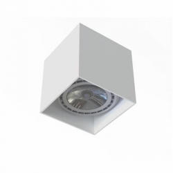 Nowodvorski oprawa natynkowa COBBLE GU10 ES111 x 1 Aluminium lakierowane Biały 220-230 V MAX: 75W