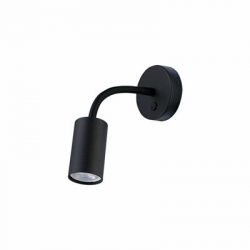 Nowodvorski oprawa natynkowa EYE FLEX S GU10 x 1 Stal lakierowana Peszel Czarny ~220-230 V MAX: 1x10W only LED