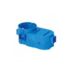 SIMET Puszka podtynkowa podwójna 60mm głęboka niebieska do elektroniki kieszeniowa SE2x60 34117203
