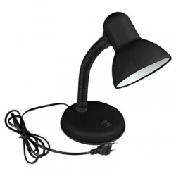 DPM lampka biurkowa E27 czarna DTL001B
