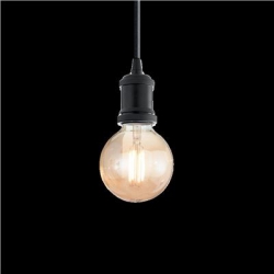 IDEALLUX Lampa wisząca FRIDA SP1 NERO Czarna