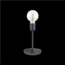 IDEALLUX Lampa stojąca MICROPHONE TL1 NERO Czarna