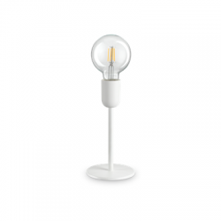 IDEALLUX Lampa stojąca MICROPHONE TL1 BIANCO Biała