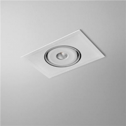 AQForm SLEEK 111x1 QRLED M940 38° wpuszczany biały