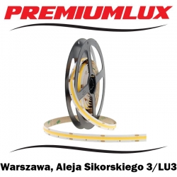 Taśma led COB ciągła linia Warszawa
